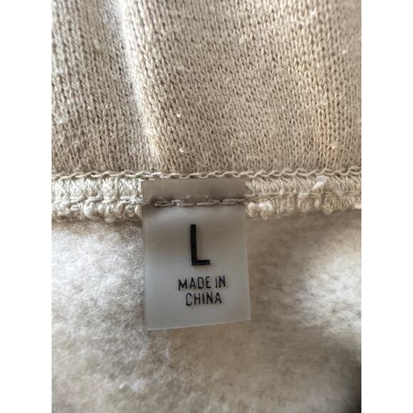 Women's Fear of God Essentials Fleece Mini Drawstring Skirt in Wheat size L - Picture 5 of 9